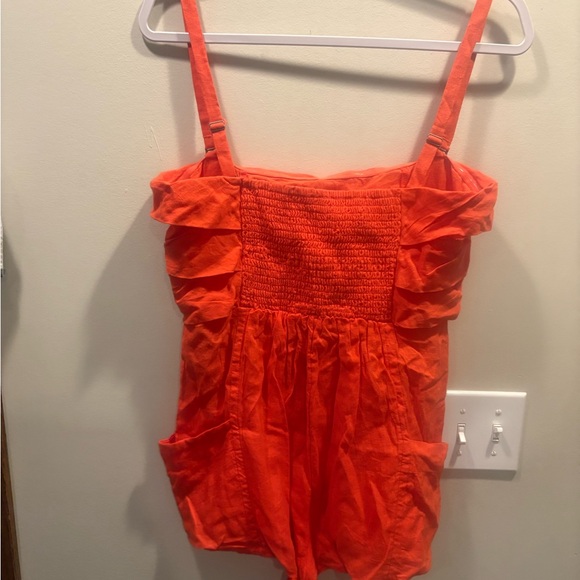 Anthropologie Tiered Ruffle Romper Small NWT - Picture 4 of 6